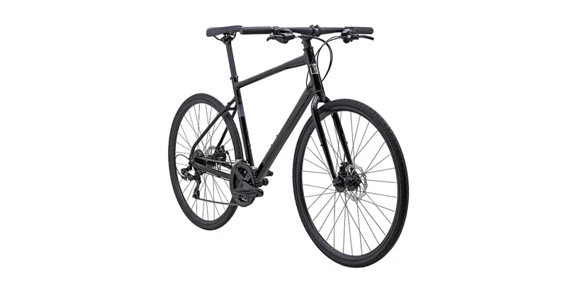 Marin Fairfax 1 Hyrbrid Bike 2025 Black-1